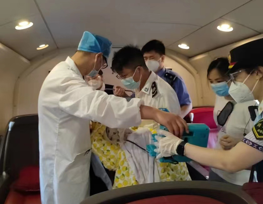 墨竹工卡县高铁转院公司